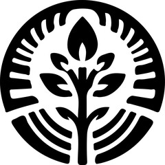 sketch icon logo symbol vector illustration design emblem natural floral food nature conservation.eps