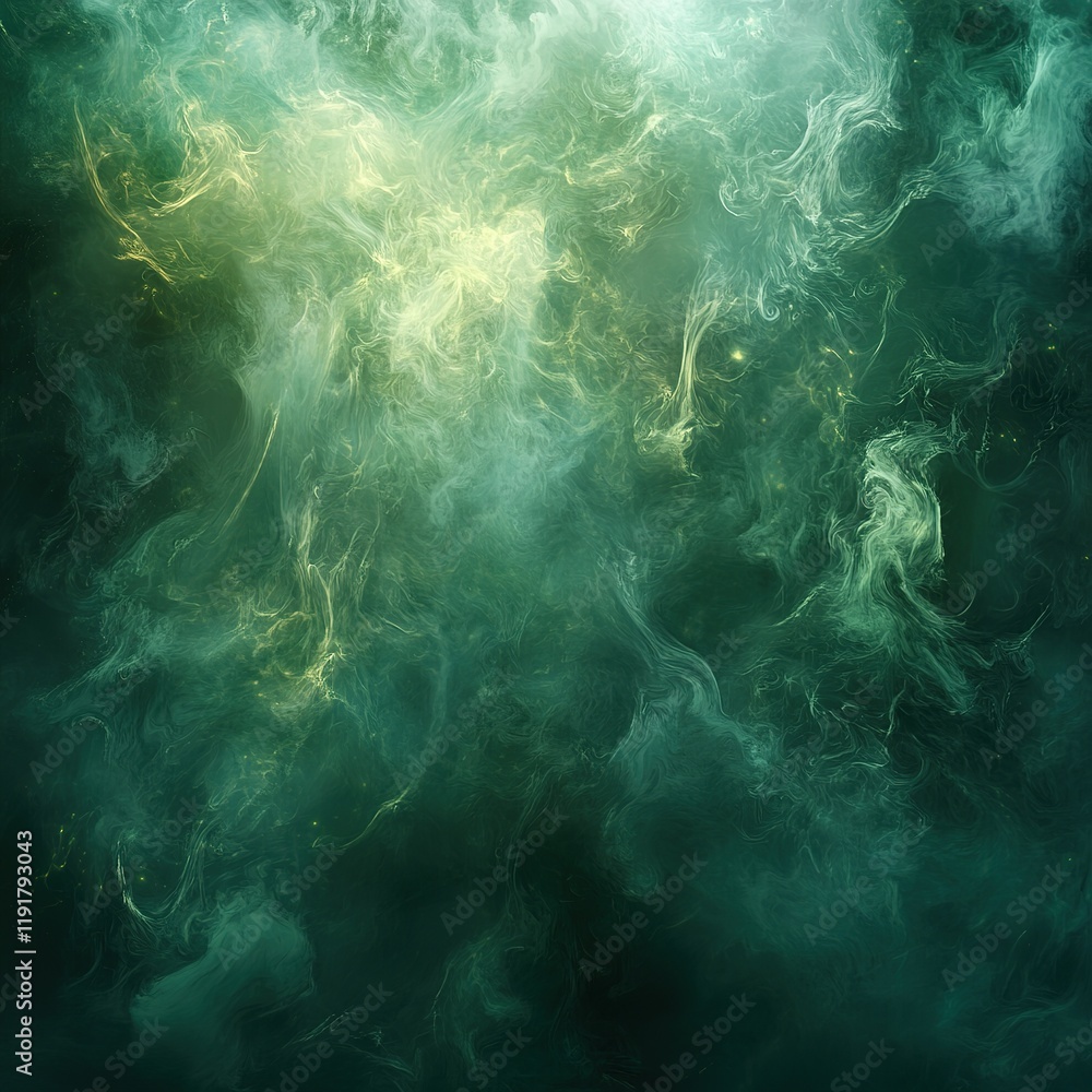 Poster mystical light patterns abstract digital art dark environment close-up view visual concept explorati
