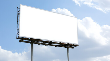 Obraz premium Large billboard mockup for outdoor advertising