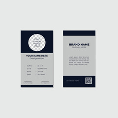 "Professional ID Card Design: Sleek, Modern, and Customizable Templates"
