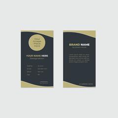 "Professional ID Card Design: Sleek, Modern, and Customizable Templates"