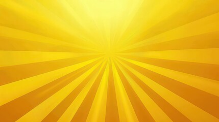 A vibrant sunburst pattern radiating from the center, conveying warmth and positivity.