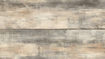 Weathered Gray and Beige Wooden Planks Texture