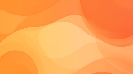 Abstract Orange and Yellow Wave Background Design