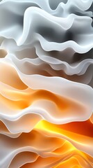 Fototapeta premium Creative vapor textures, subtle glowing effects, 3D illustration