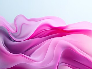 Obraz premium Simple smoky swirls, glowing ethereal highlights, 3D illustration