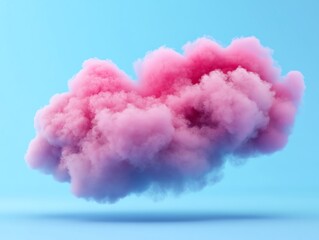 Soft vape clouds, dynamic motion trails, 3D illustration
