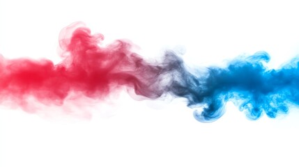 artistic smoke texture, creative and simple style, smooth transitions, muted tones, isolated on white background