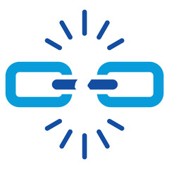 Supply Chain Attack Icon Dual Tone Color Style