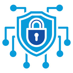 Threat Intelligence Icon Dual Tone Color Style