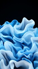 Fototapeta premium Vape cloud patterns, geometric overlays, 3D illustration