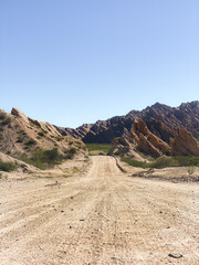 road in the desert