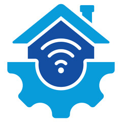 Building Automation Icon Dual Tone Color Style