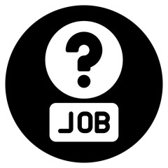 job glyph icon