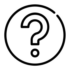question line icon