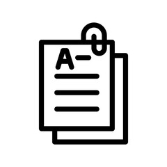 Fototapeta premium Document icon design template