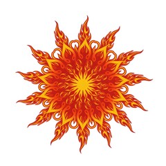 simple mandala design