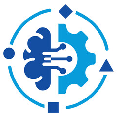 Tool Adaptability Icon Dual Tone Color Style