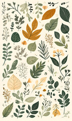 Collection of Tile Patterns Featuring Intricate Geometric and Floral Motifs, Hand-Drawn Doodles, and Traditional Ethnic Designs in Muted and Vibrant Color Palettes