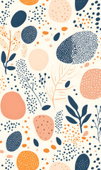 Collection of Tile Patterns Featuring Intricate Geometric and Floral Motifs, Hand-Drawn Doodles, and Traditional Ethnic Designs in Muted and Vibrant Color Palettes