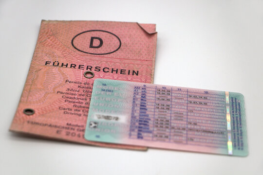 F&uuml;hrerschein Deutschland, alt und neu