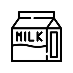 milk line icon