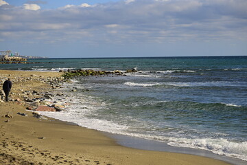 beach and sea