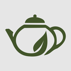 green tea pot icon