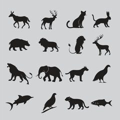 popular animals and birds icon,thare are 16 icon hear