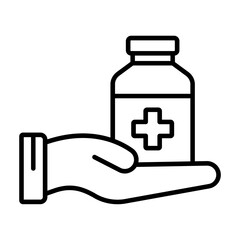 Obraz premium Medicine Icon