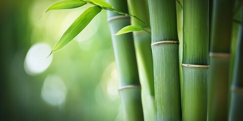 Obraz premium bamboo background texture - ai