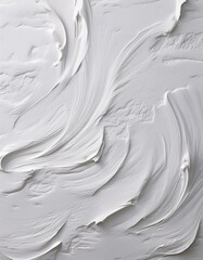 Obraz premium 柔らかな光沢とわずかなテクスチャが漂うホワイト漆喰背景が、シンプルで落ち着いた印象を与える美しいデザイン 