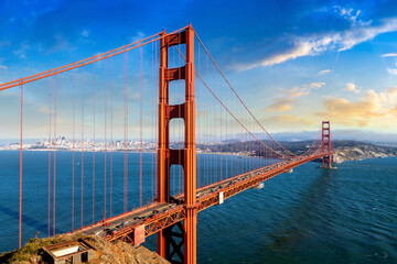 Golden Gate Bridge in San Francisco
