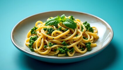 Delicious Pesto Pasta Recipe with Fresh Basil