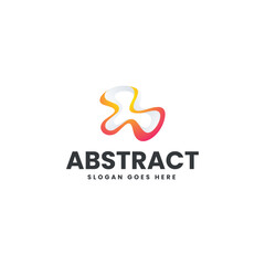 Abstract Gradient Colorful Logo