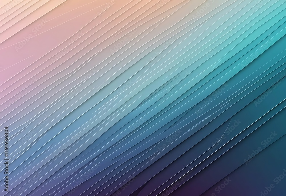 Poster abstract diagonal lines gradient background design