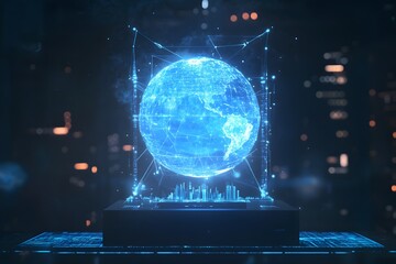 Global Network: Data Flows & Connections Visualized