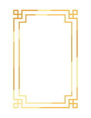 golden frame template