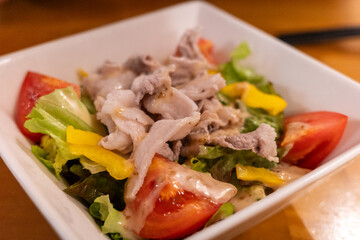 日本で食べたとても美味しい沖縄の伝統気な料理