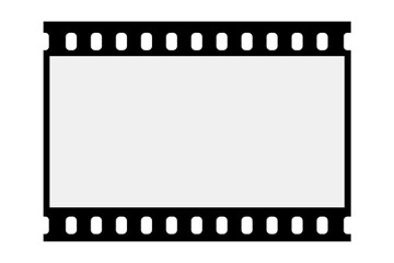 Film strips mockup templates of old retro film frame with shadow on background. Video or movie film vintage analog cinema, photograph camera film strip. Trendy editable camera roll social stories