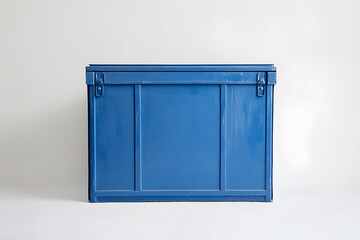 Blue Metal Storage Container: Secure, Sturdy, Reliable