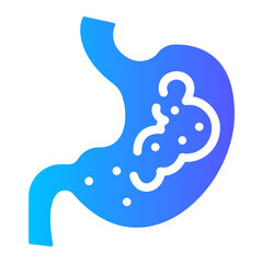 stomach Gradient icon