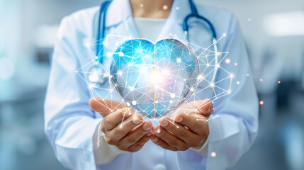Innovative representation of healthcare and digital connectivity in medicine
