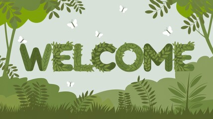 Welcome to the Lush Green Forest Landscape