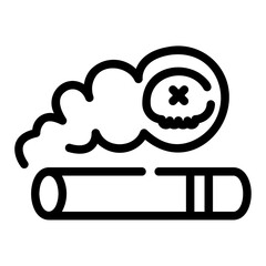smoking Line Icon
