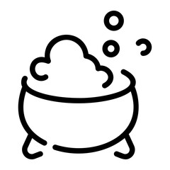 cauldron Line Icon