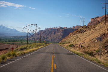 highway in the desert