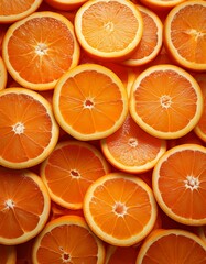 Vibrant citrus slices, a burst of juicy color!