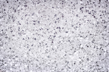 Polished stone  floor grey white black mix background