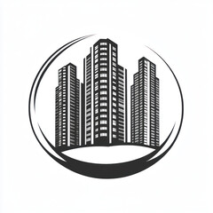 Obraz premium city skyline illustration